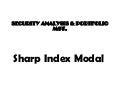 markowitz portfolio selection model pdf