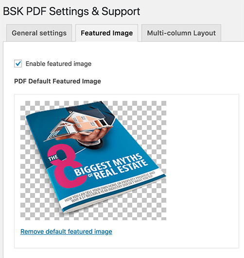 how to change default size of pdf