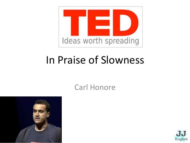 in praise of slowness pdf