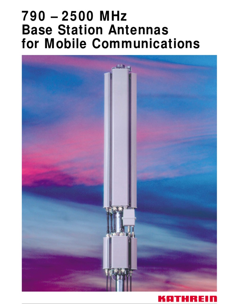 antennas for mobile radio base station pdf