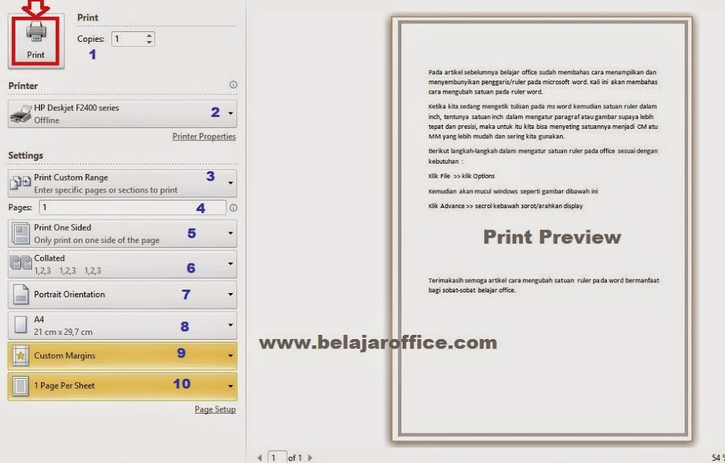 microsoft office 2010 print 2 images to pdf