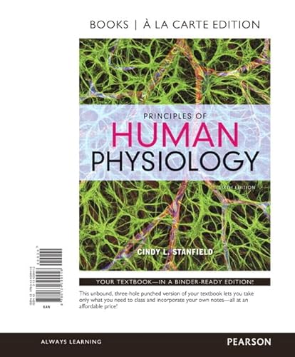 principles of human physiology 6th edition pdf stanfield