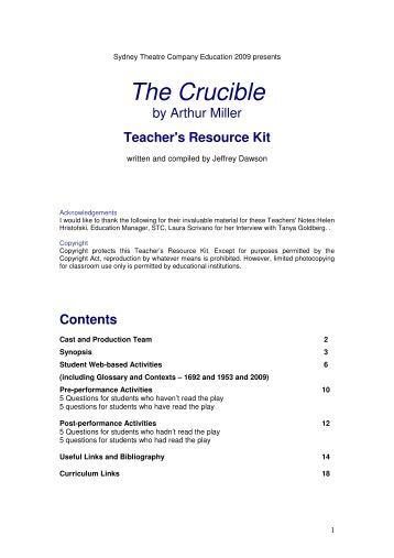 the crucible arthur miller pdf